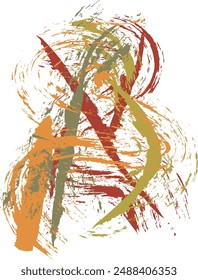 A digital abstract work with chalk and charcoal strokes using colors related to the seasons makes for an interesting and unique new work.
Digital abstract vector stock.