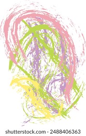 A digital abstract work with chalk and charcoal strokes using colors related to the seasons makes for an interesting and unique new work.
Digital abstract vector stock.