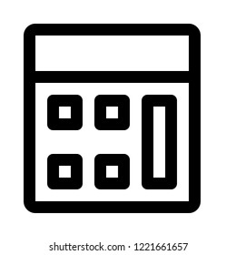 Digital accounting calculator