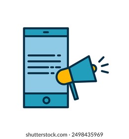 Digital Advertisement for Marketing Icon