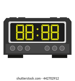 digital alarm clock icon