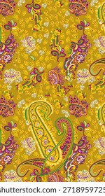 Digital Allover Illustrator Diseño de Vector