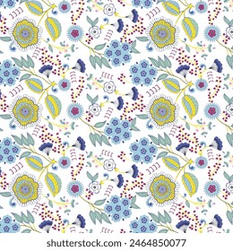 Digital Allover Pattern, Seamless Digital Design,Watercolor Textile Allover Abstract Design.With Background