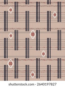 Digital allover seamless pattern illustration design