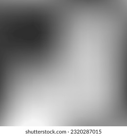 Digital Aluminium Empty Black Design Picture. Silver Monochrome Minimal Liquid Blurry Background. Metallic Smooth Watercolor Vector Gradient Backdrop. Grey White Trendy Dark Gradient Mesh.