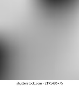 Digital Aluminium Grey White Blurry Background. Metallic Empty Watercolor Black Gradient Backdrop. Minimal Liquid Vector Smooth Gradient Mesh. Dark Trendy Monochrome Silver Smooth Surface.