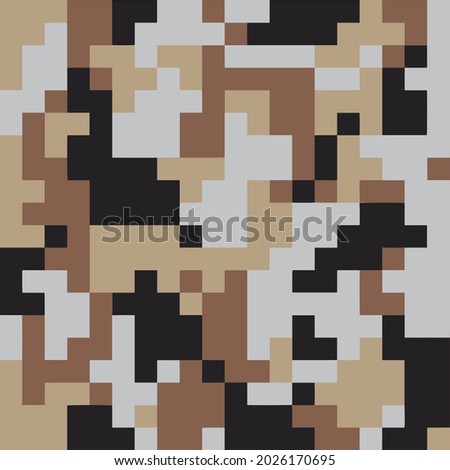 Digital Animal Wild Jaguar Tiger Spots Skin Camo Pattern Snake Gear Camouflage Metal Solid 3 8bit Pixel Art