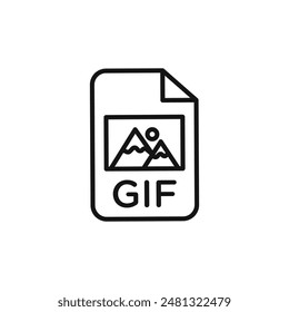 Digital Animation Gif Icon for Creative Content