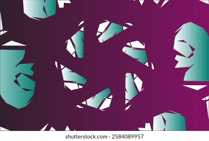 Digital Art with Abstract Color Gradient with futuristic effects and creative patterns. Ideal for backgrounds, wallpapers and professional design elements.
