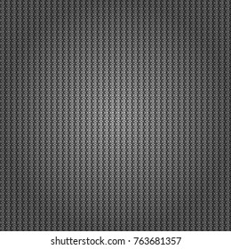 Digital art abstract seamless pattern. Abstract gray, black and white image with a squares. Vector illustration.