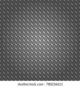 Digital art abstract seamless pattern. Abstract gray, black and white image with a squares. Vector illustration.