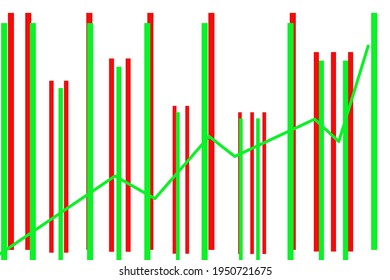 DIGITAL ART CHART GRAPHICS  LINE