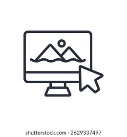 digital art icon collection .design style with background
