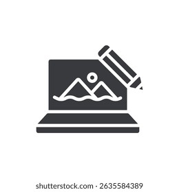 digital art icon collection .design style with background