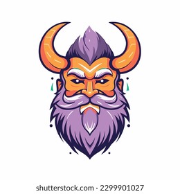 A Digital art Mascot Character vector illustration