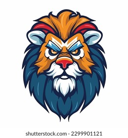 A Digital art Mascot Character vector illustration