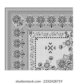 digital art use hand work and digital printing