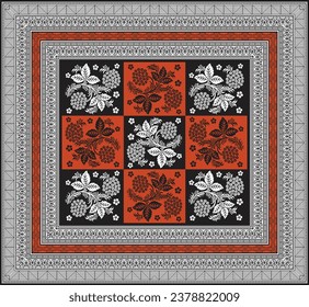 digital art use hand work and digital printing