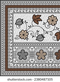 uso de arte digital manual e impresión digital
