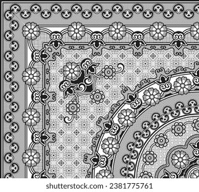 digital art use hand work and digital printing