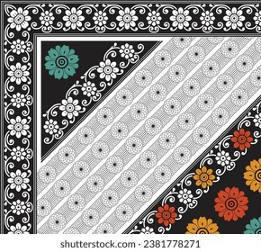 digital art use hand work and digital printing