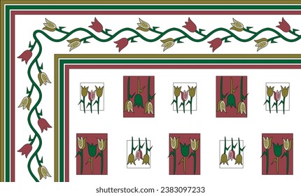 digital art use hand work and digital printing