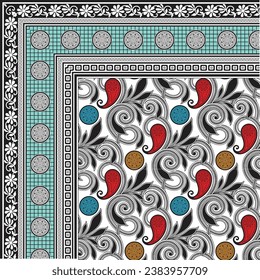 digital art use hand work and digital printing