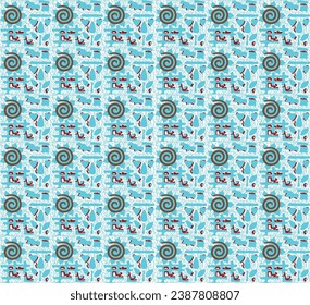 digital art use hand work and digital printing