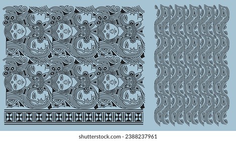 digital art use hand work and digital printing