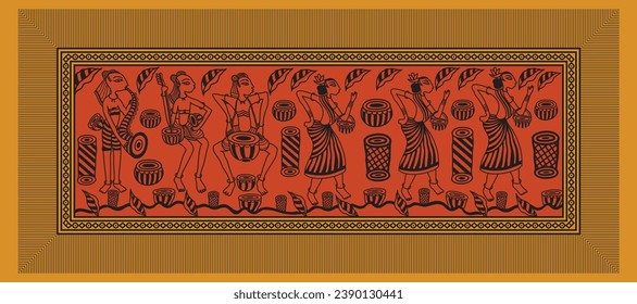 digital art use hand work and digital printing