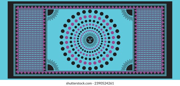 digital art use hand work and digital printing