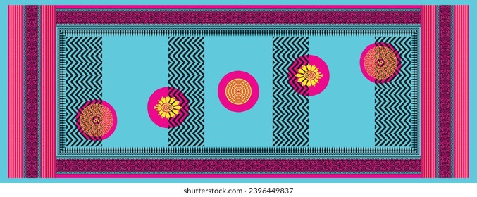 digital art use hand work and digital printing
