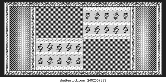 digital art use hand work and digital printing