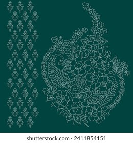 digital art use hand work and digital printing
