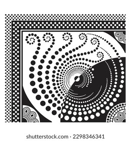 digital art use digital printing and hand work