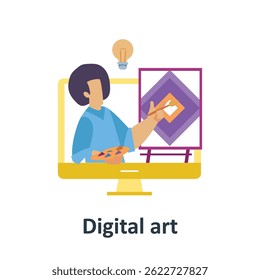 Ilustración vectorial de arte digital que puede modificarse o editarse fácilmente

