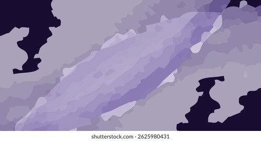 digital artwork featuring a seamless, smooth purple background