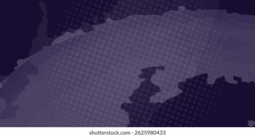 digital artwork featuring a seamless, smooth purple background