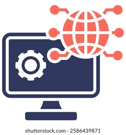 Digital Asset Icon Element For Design