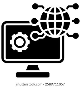 Digital Asset Icon Element For Design