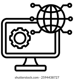 Digital Asset Icon Element For Design
