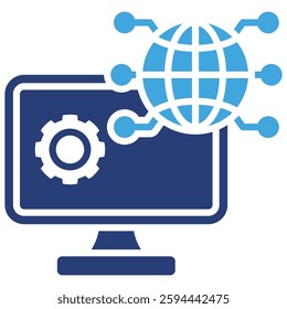 Digital Asset Icon Element For Design