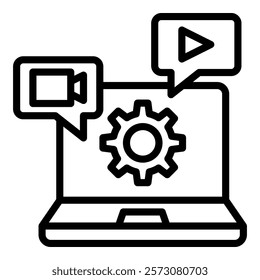 Digital Asset Simple Vector Icon Collection
