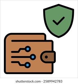 Digital Assets Icon Element For Design