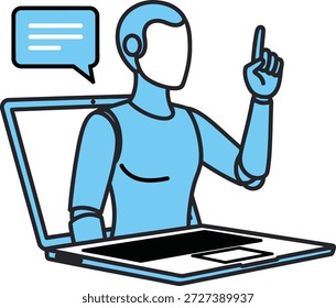 Assistente digital conceito suporte serviço interface do usuário interface chatbot ajuda tecnologia aprendizagem de máquina conversa