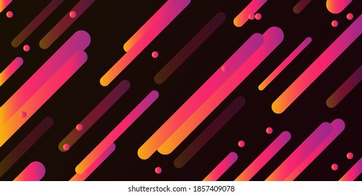 Digital background. Colored modern background in the style of the social network. Stream cover. Social media concept. Vector illustration. EPS10