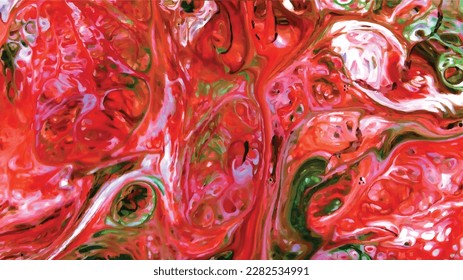 Digital background of curved lines, Fluid art, Liquid color backdrop, Liquid paint effect, Marbled background