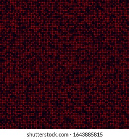 Digital background. Filled pattern of multiple rings. Red colored seamless background. Neat vector illustration.