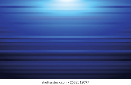 Digital background with horizontal blue gradient stripes, giving a tech-inspired, futuristic feel.