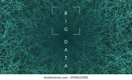 Digital Background. Science research: learning innovation. Automation flow on the backdrop of education. Visualization of particles with financial value. Tech Background.